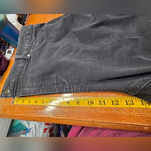 Talbots Flawless Slim Ankle Curvy Black Jeans Plus Size 22W - Picture 7 of 8